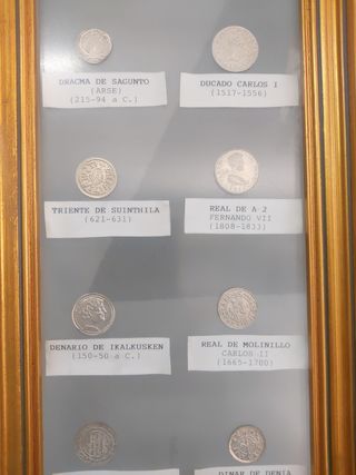 Monedas valencianas de plata