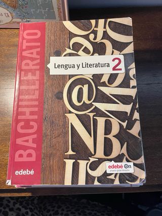 Libro lengua y literatura 2 de bachillerato edebe