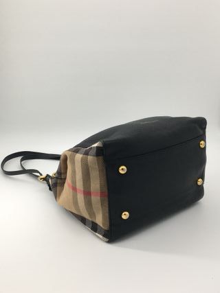 Burberry Grainy Calfskin bolso