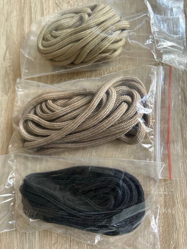 Cordones para botas militares botines negro arido