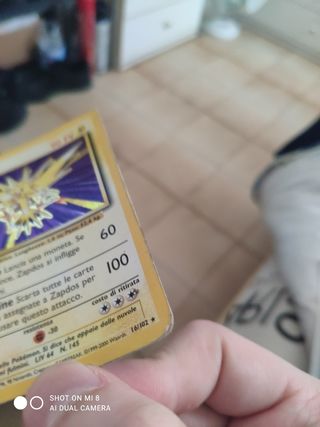 Zapdos carta pokemon