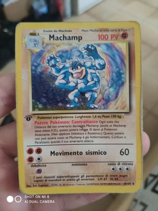 Machamp 1 edizione pokemon