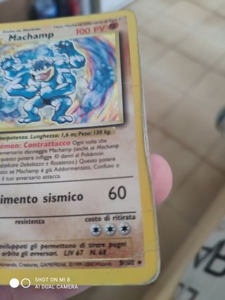 Machamp 1 edizione pokemon