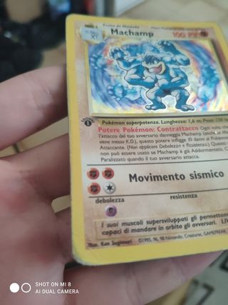 Machamp 1 edizione pokemon