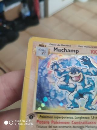 Machamp 1 edizione pokemon