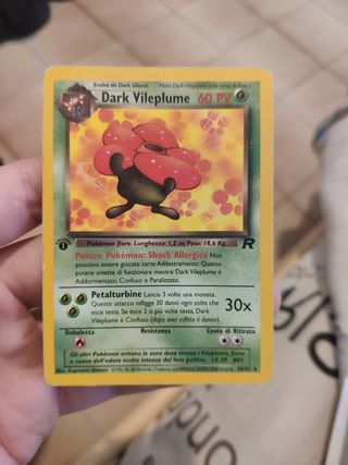 Dark vileplume 1 edizione