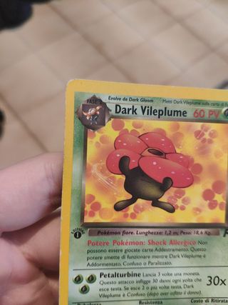 Dark vileplume 1 edizione