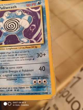 Poliwrath carta pokemon