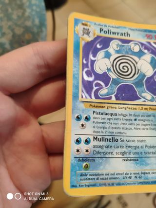 Poliwrath carta pokemon
