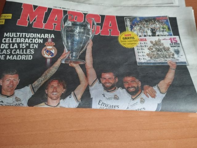 Il giornale segna il 3 giugno 2024