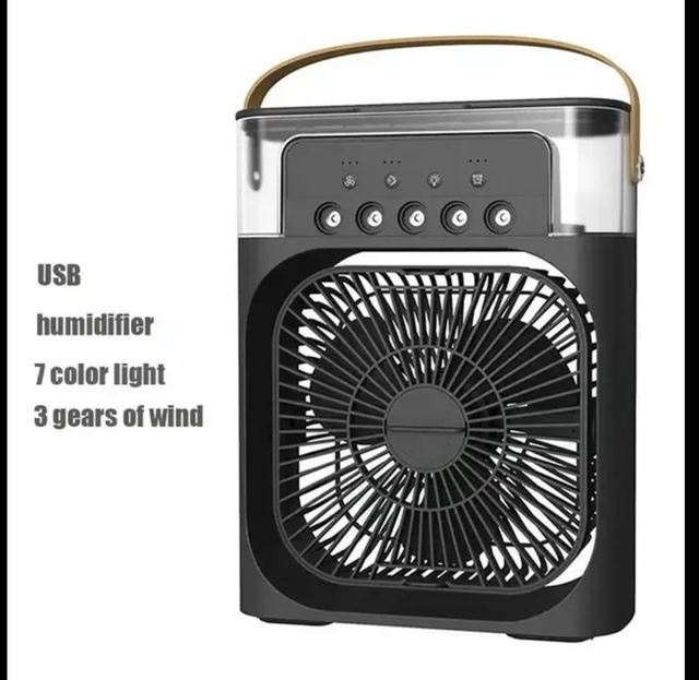 Ventilador 3 funciones, aire frío. 