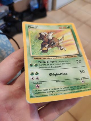 Carta pokemon pinsir