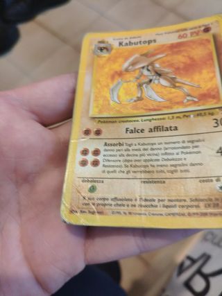 Carta pokemon kabutops