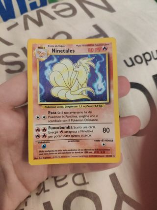 Carta pokemon ninetales