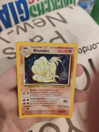 Carta pokemon ninetales
