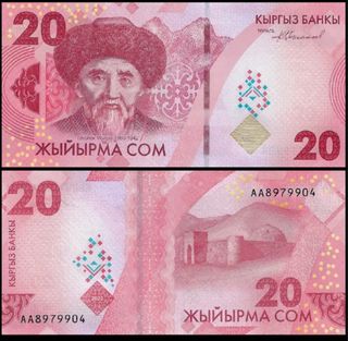 Billete de kirguistan