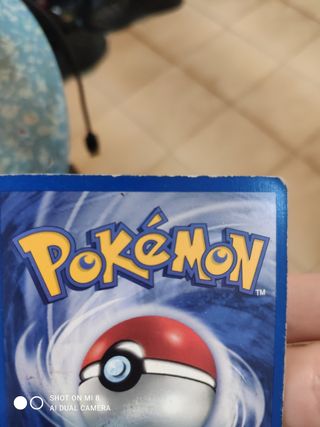 Carta pokemon vaporeon