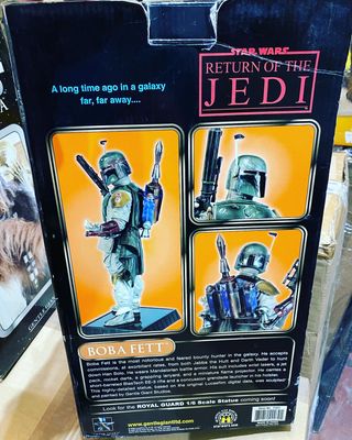 Star Wars Retorno del Jedi Boba Fett Estatua