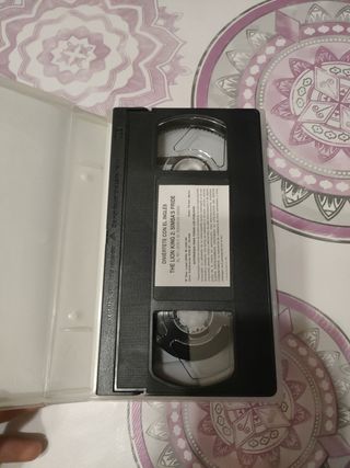 El rey leon 2 en ingles cinta de video vhs