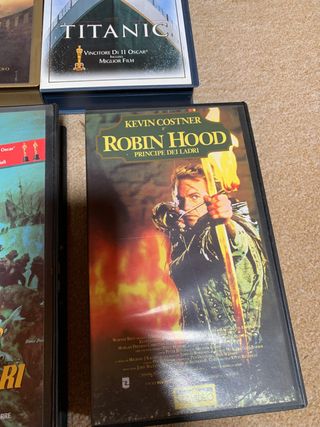 VHS VARIE titanic il corvo ecc