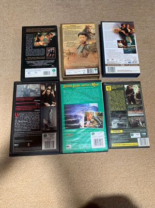 VHS VARIE titanic il corvo ecc