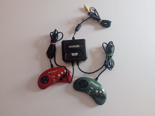 SEGA MEGADRIVE RADICA STREET FIGHTER 2 & GOSHTS F