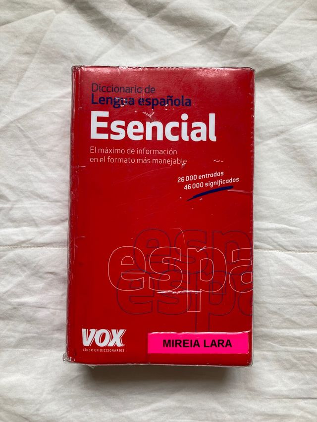 Diccionario de Lengua española