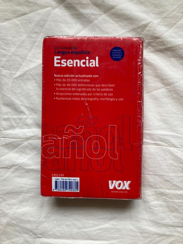 Diccionario de Lengua española