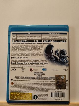 Blade Runner The Final Cut (2 Dischi) Blu Ray