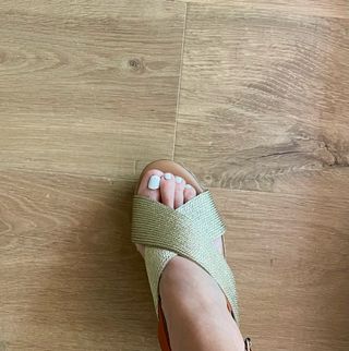 Sandalias cuña esparto Xti talla 38