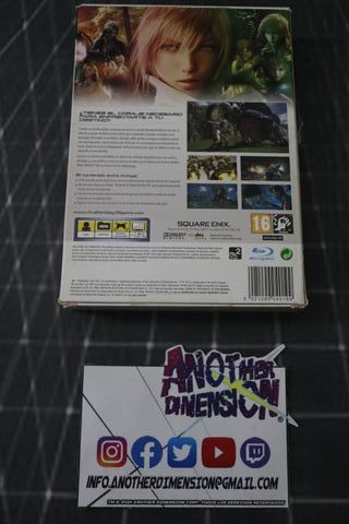 FINAL FANTASY XIII COLLECTOR PS3 COMPLETO