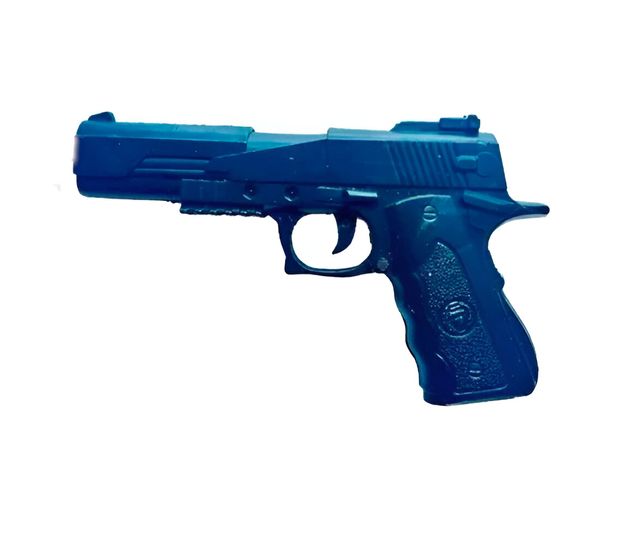 Arriba las manos ¡Pistola de Plástico!