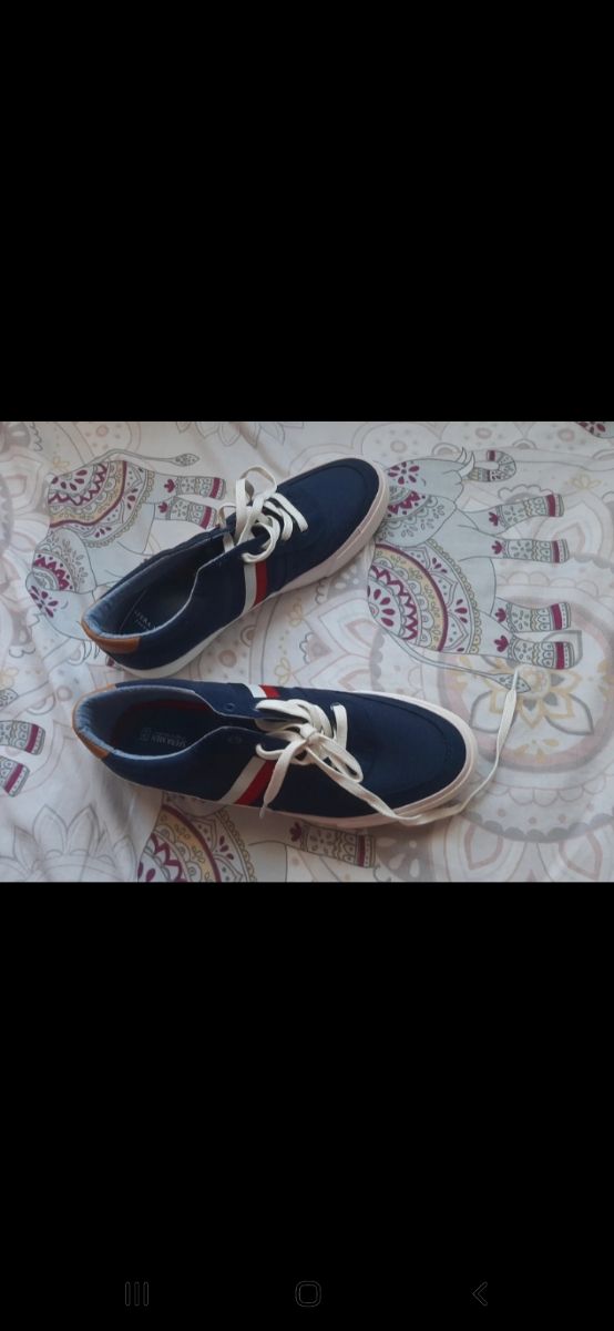 Zapatillas de tela de hombre