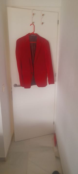 Americana terciopelo zara