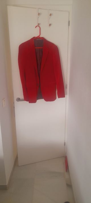Americana terciopelo zara