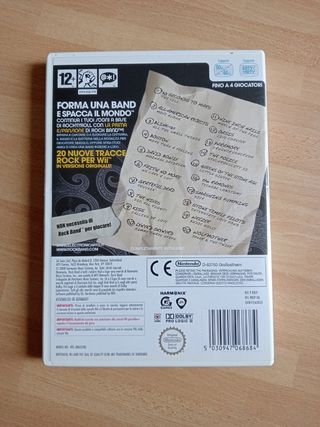 Wii Rockband Song Pack 1