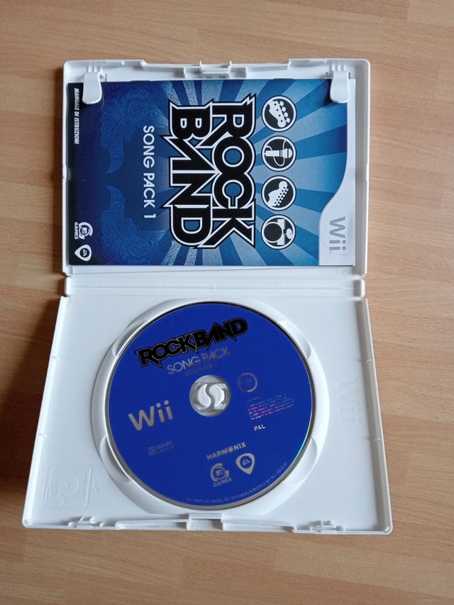 Wii Rockband Song Pack 1
