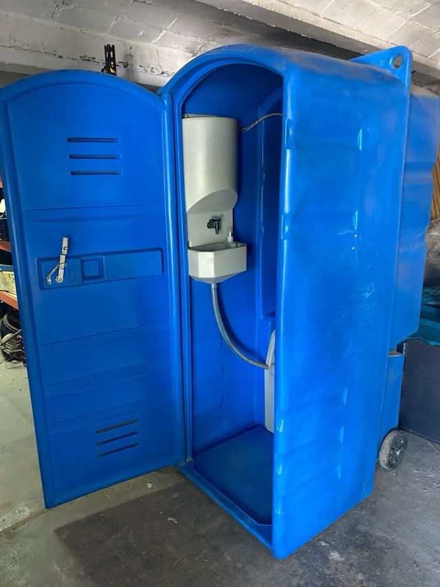 Lavabo portatil para obras