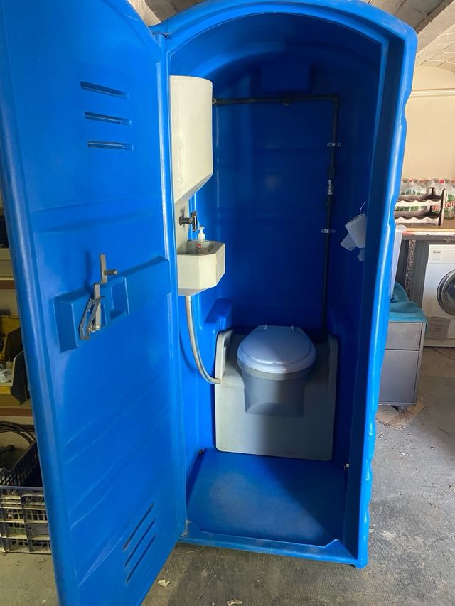 Lavabo portatil para obras