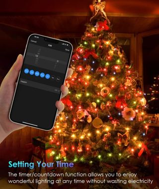 Guirnalda luces led 20 M bluetooth.