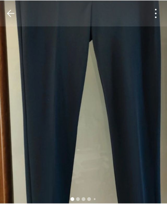 Pantalone blu da donna