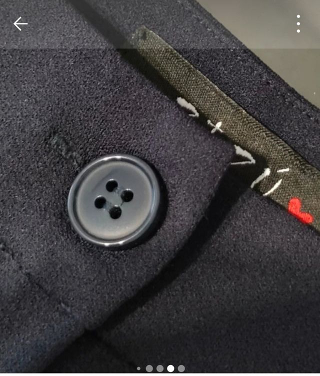 Pantalone blu da donna