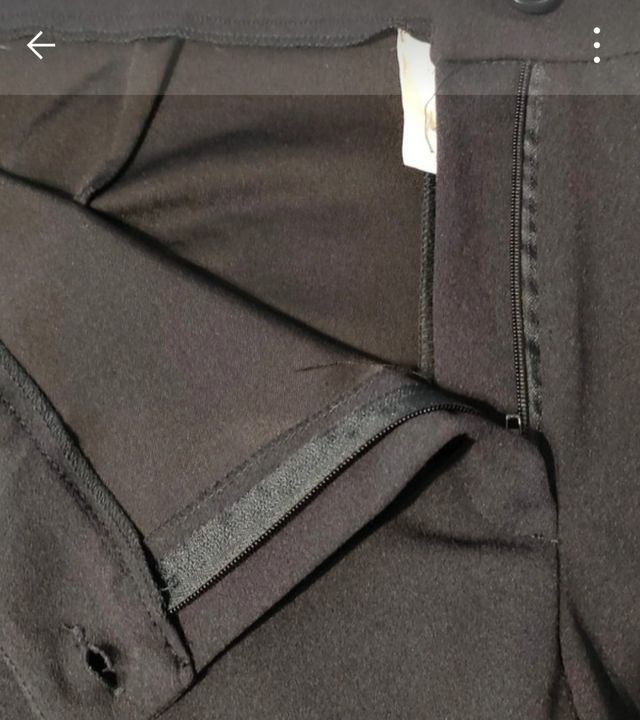 Pantalone blu da donna