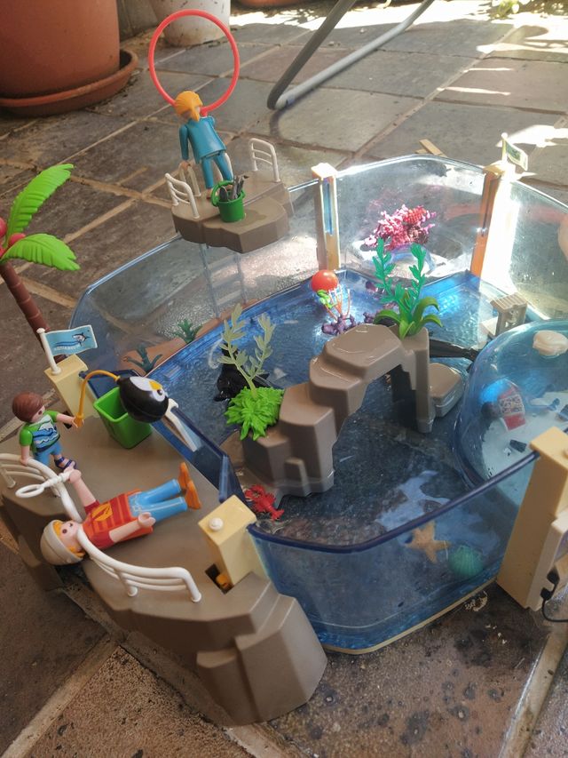 Playmobil acuarium focas