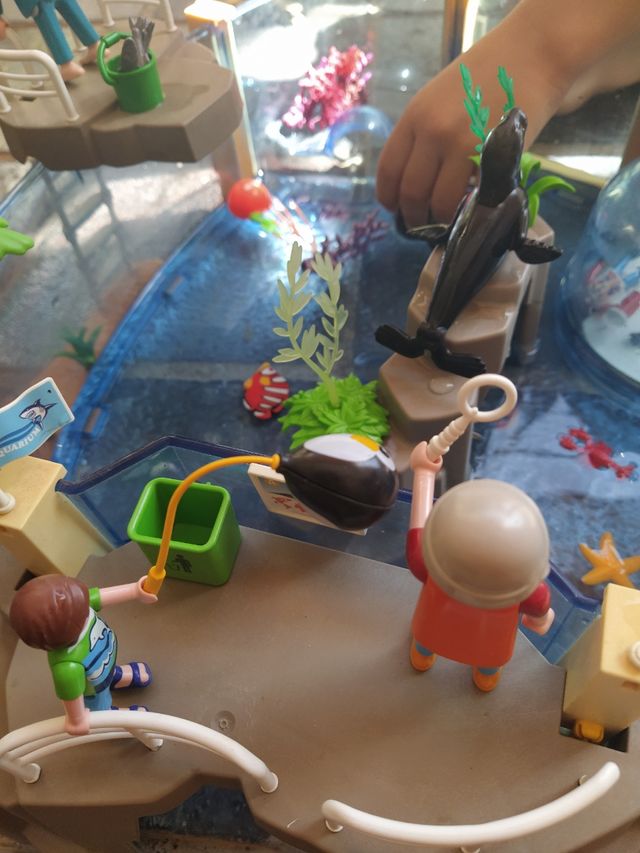 Playmobil acuarium focas