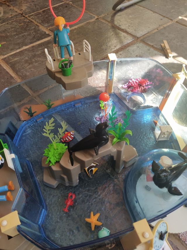Playmobil acuarium focas