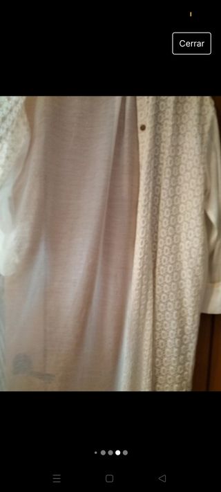 Camisa,vestido,sobrecamisa zara xs