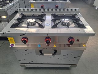 COCINA 2 FUEGOS CON HORNO MOBILIARIO DE HOSTELERIA