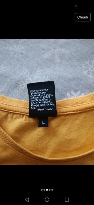 T-shirt scorpion bay ragazzino