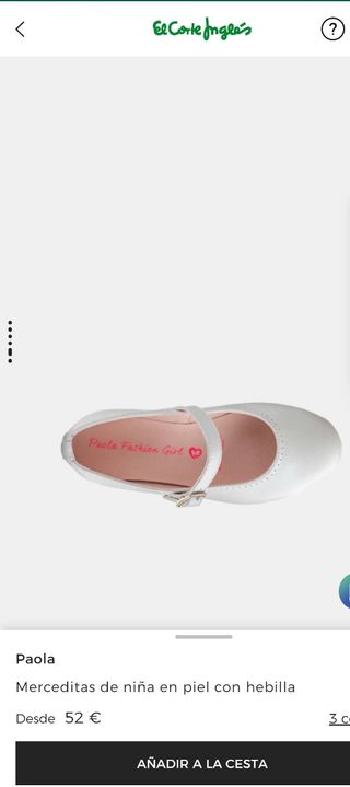 Zapatos comunion porcelana 38